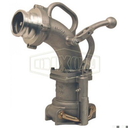 Dixon Dual Point Vapor Recovery Elbow, 3 in Nominal, Aluminum, Domestic VR6200